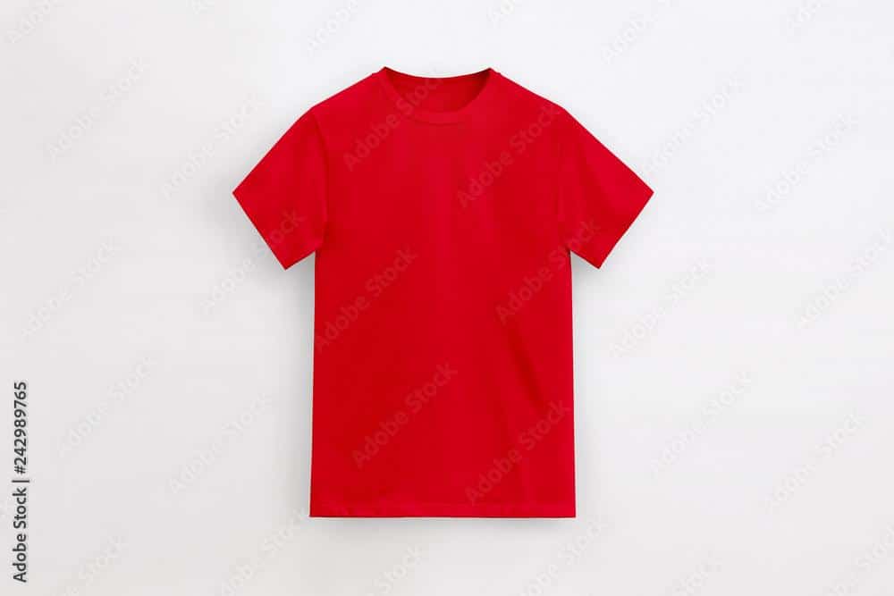 T-Shirt basique rouge