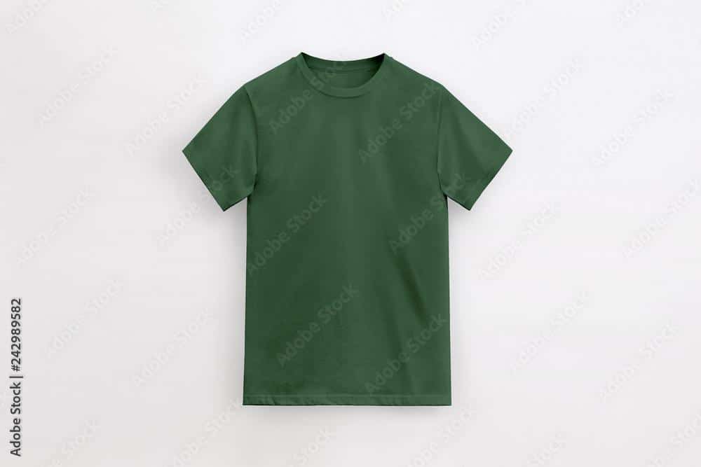 T-Shirt basique vert