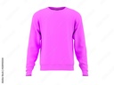 Pull col rond rose