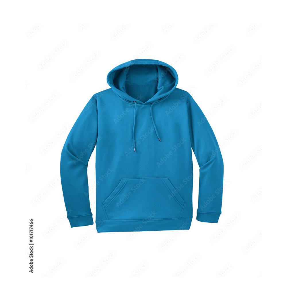 Pull à capuche bleu